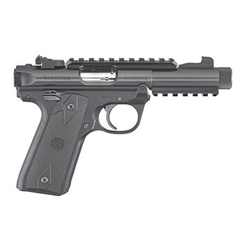 Ruger Mark IV 22/45 Tactical Polymer 22 LR 4.4 10-Round Pistol