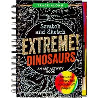 Scratch & Sketch Extreme! Dinosaurs Trace-Along Art Activity Book