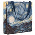 Signare Womens Van Gogh Starry Night Foldable Gusset Shopping Bag