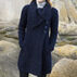 Aran Crafts Womens Burren Chunky Collar Sweater Coat