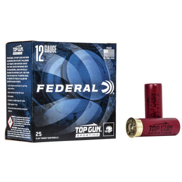 Federal Top Gun Sporting 12 GA  2-3/4 1 oz. #7.5 Shotshell Ammo (25)