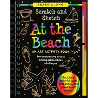 Scratch & Sketch At the Beach Trace-Along Art Activity Book