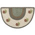 Capitol Earth Graphic Pinecone Slice Rug