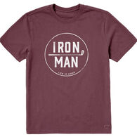 Life is Good Men's Iron Man Golf Crusher Short-Sleeve T-Shirt