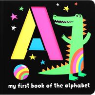 Neon Books: My First Book of the Alphabet Board Book by Editors of Silver Dolphin Books