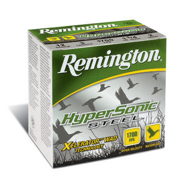 Remington HyperSonic Steel 12 GA 3 1-1/8 oz. 1700 FPS #4 Shotshell Ammo (25)