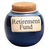 Tumbleweed Pottery Classic Word Jar - Retirement Fund