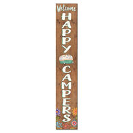 My Word! Welcome - Happy Campers Porch Board