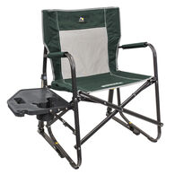 GCI Outdoor Freestyle Rocker Folding w/ Side Table Rocking Chair