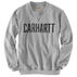 Carhartt Mens Block Logo Crewneck Sweatshirt