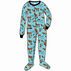 Lazy One Toddler Boys Dont Moose With Me Footeez Pajamas