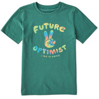 Life is Good Youth Future Optimist Crusher Short-Sleeve Shirt