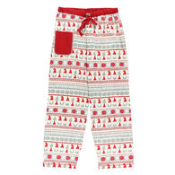 Lazy One Women's Gnome for the Holidays Regular Fit PJ Pant