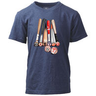 Wes and Willy Boy's Batter Up Short-Sleeve Shirt