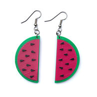 Winter Hill Jewelry Women's Watermelon Dangle Earring