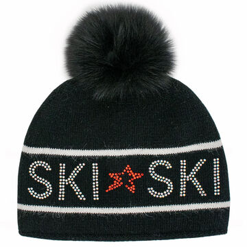 Mitchies Matchings Womens Knit Ski Hat