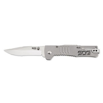 SOG SlimJim Silver Folding Knife