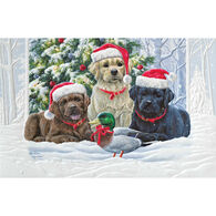 Pumpernickel Press Lab Pup Trio Deluxe Boxed Greeting Cards