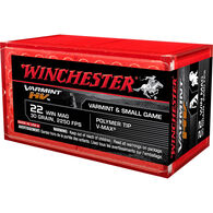 Winchester Varmint HV 22 Winchester 30 Grain Polymer Tip V-Max Ammo (50)