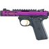 Ruger Mark IV 22/45 Lite TB Purple Anodized / Gold 22 LR 4.4 10-Round Pistol w/ 2 Magazines