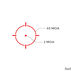 Holosun AEMS 2 MOA Dot & 65 MOA Circle Open Reflex Sight w/ Solar Failsafe