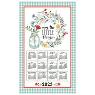Kay Dee Designs 2023 Blooming Thoughts Calendar Towel