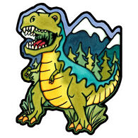 Sarah Angst Art Happy T-Rex Sticker