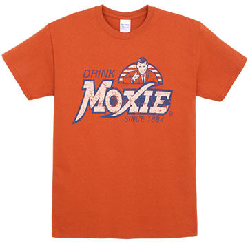 East Coast Printers Mens Drink Moxie Distressed Short-Sleeve T-Shirt