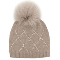 Mitchies Matchings Women's Diamond Weave Hat