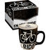 Carson Home Accents Enjoy The Ride Boxed Bicycle Mug