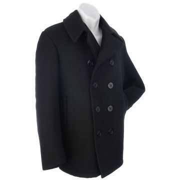 32 Oz Wool Peacoat Kittery Trading Post, Fidelity Sportswear Navy Pea Coat