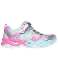 Skechers Girls' S-Lights: Twisty Glow - Sorbet Swirl  Athletic Shoe