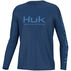 Huk Youth Pursuit Solid Long-Sleeve Shirt