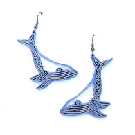 Winter Hill Jewelry Women's Whale Dangle Earring