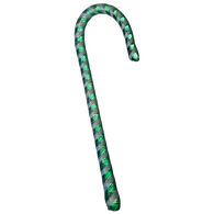 Kitras Green Glass Candy Cane