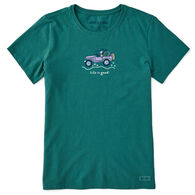 Life is Good Women's Jackie Off Road Crusher Short-Sleeve T-Shirt