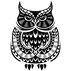 Sticker Cabana Tribal Owl Sticker