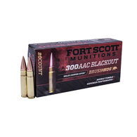 Fort Scott Munitions 300 AAC Blackout 115 Grain Brush Hog SCS TUI Rifle Ammo (20)