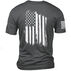 Nine Line Apparel Mens America Tri-Blend Short-Sleeve Shirt