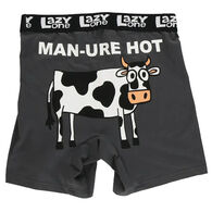 Lazy One Men's Man-ure Hot Cow Boxer Brief