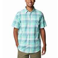 Columbia Men's Under Exposure Yarn-Dye Short-Sleeve Shirt