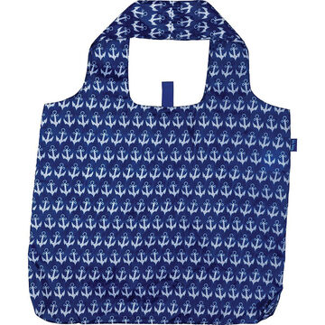 Rockflowerpaper Anchor Navy Reusable Blu Bag