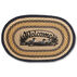 Capitol Earth Braided Oval Welcome Loons Rug