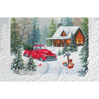 Pumpernickel Press Christmas At The Cabin Deluxe Boxed Greeting Cards