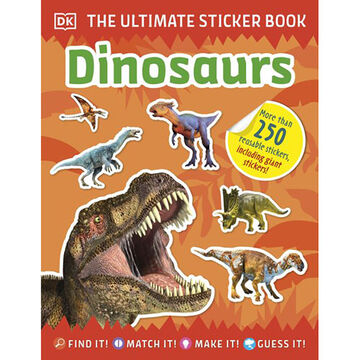 DK Ultimate Sticker Book: Dinosaurs by DK