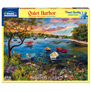 White Mountain Jigsaw Puzzle - Quiet Harbor