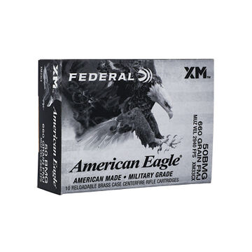 Federal American Eagle XM 50 BMG 660 Grain FMJ Rifle Ammo (10)
