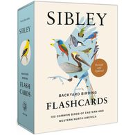 Sibley Backyard Birding Flashcards: 100 Common Birds of Eastern and Western North America by David Allen Sibley