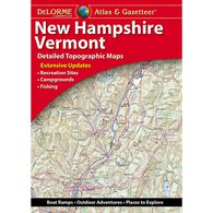 DeLorme New Hampshire & Vermont Atlas & Gazetteer - Discontinued Edition