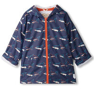 Hatley Toddler Boy's Sharks Color Changing Rain Jacket